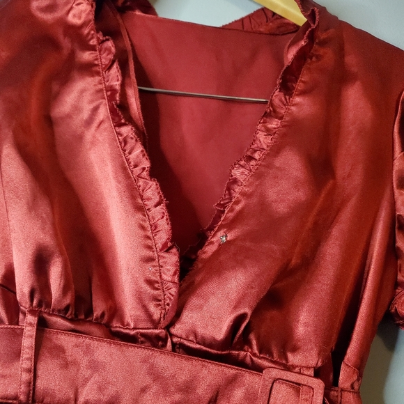 Smart Set Red Blouse - Size S - Picture 4 of 9